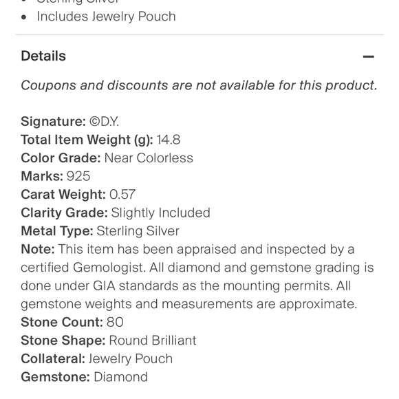 Flawless David Yurman Starburst Ring Sz 6 - Picture 7 of 9